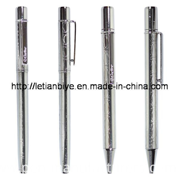 New Arrival! Satin Finish Metal Ballpoint Pen (LT-C507)